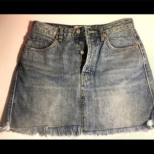 We the Free/Free People denim skirt